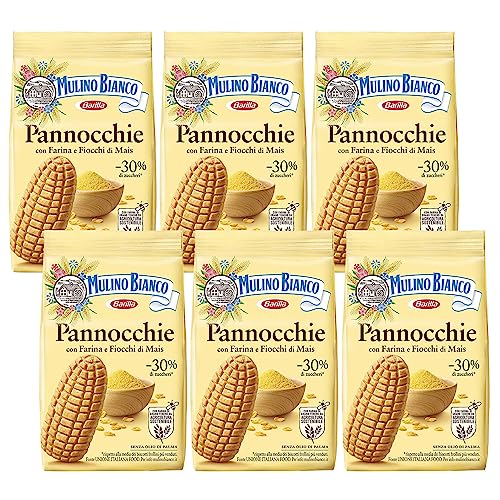 MULINO BIANCO Pannocchie - Knusprige Maiskekse 350g x 6 Pakete MULINO BIANCO Pannocchie - Knusprige Maiskekse 350g x 6 Pakete von sarcia.eu