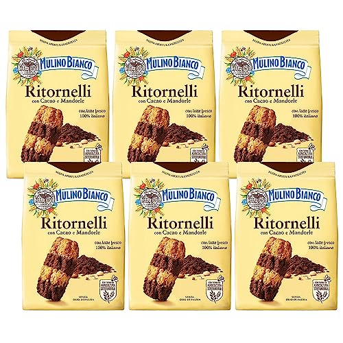 MULINO BIANCO Ritornelli - Italienische Kekse mit Kakao und Mandeln 700g (Ritornelli, x6) von sarcia.eu