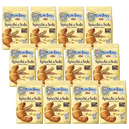 MULINO BIANCO Spicchi di Sole - Croissant Butterkekse 400g x 12 Pakete MULINO BIANCO Spicchi di Sole - Croissant Butterkekse 400g x 12 Pakete von sarcia.eu