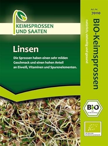 Keimsprossen Linsen | Samen für die Sprossenanzucht Sprossen | Sprossensaat | Keimsprossen samen | Keimsaaten von satimex