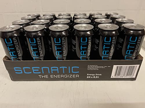 Scenatic Energy Drink - The Energizer - 24 x 0,5L inkl. EW Pfand von scenatic