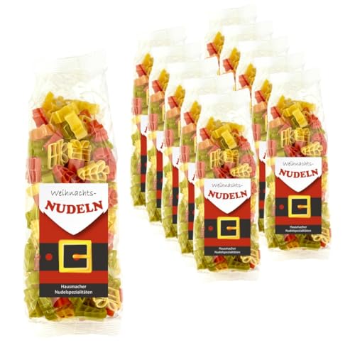 10x 250 gr. Nudeln Geschenk Kundengeschenk Weihnachten Nikolaus 10x 250 gr. Nudeln Geschenk Kundengeschenk Weihnachten Nikolaus von schenken-24