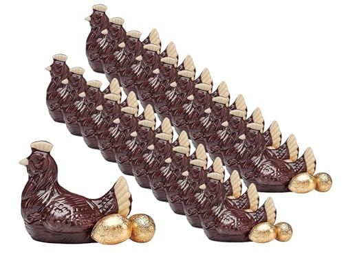 20x 75g Schokoladen-Henne mit Eiern/Osterhase/Schokolade/Oster-Schokolade/verschiedene Figuren zur Auswahl/Ostern 20x 75g Schokoladen-Henne mit Eiern/Osterhase/Schokolade/Oster-Schokolade/verschiedene Figuren zur Auswahl/Ostern von schenken-24