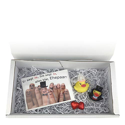 Geschenk zur Hochzeit - Geschenkboxen zur Auswahl - Hochzeitsgeschenk, Hochzeitsboxen:Box 08 von schenken-24