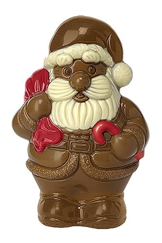 Weihnachtsmann/Nikolaus/Schneemann/Schokolade/Weihnachts-Schokolade/Verschiedene Figuren zur Auswahl/Weihnachten (50er Set, Weihnachtsmann klein Sack) von schenken-24