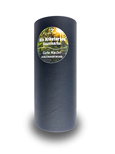 Tee, Gute Nacht Kräutertee - Bio - Haustee, plastikfrei verpackt, nicht aromatisiert von schwerinernaturheil
