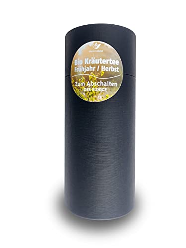 Tee, Kräutertee Frühjahr / Herbst - Bio - Haustee, plastikfrei verpackt, nicht aromatisiert von schwerinernaturheil