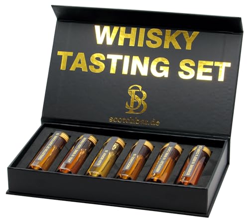 Premium Whisky Tasting Set | Scotch Single Malt | 18 Jahre | in edler Geschenkbox mit Magnetverschluss Premium Whisky Tasting Set | Scotch Single Malt | 18 Jahre | in edler Geschenkbox mit Magnetverschluss von scotchbar.de
