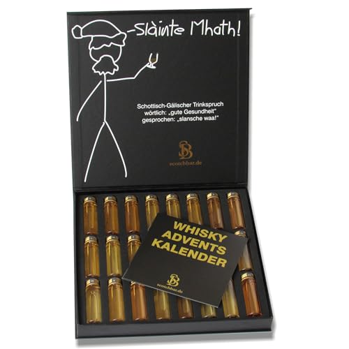 Whisky Adventskalender 24 x 20ml aus Schottland, Irland, USA und Kanada Whisky Adventskalender 24 x 20ml aus Schottland, Irland, USA und Kanada von scotchbar