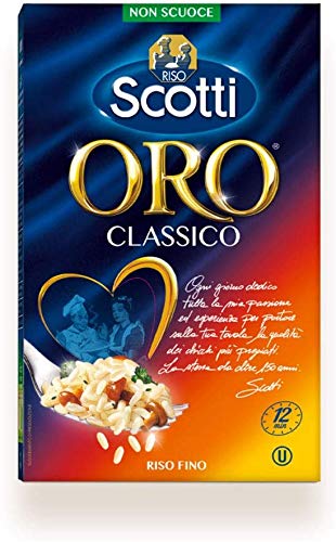 3x Riso scotti ORO Classico 1kg italienisch reis Parboiled von Riso Scotti