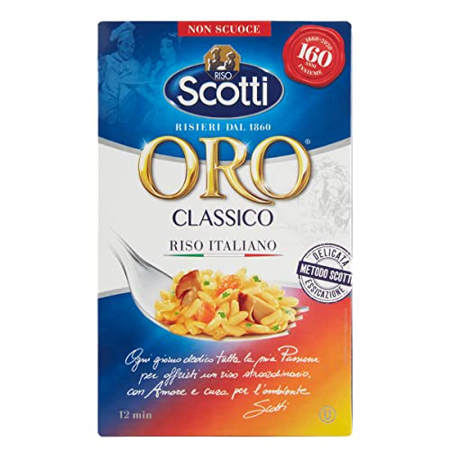 6x Riso scotti selezione ORO Classico 1kg italienisch reis Parboiled von Riso Scotti