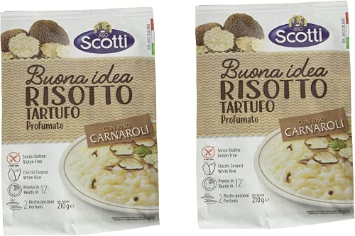 Scotti Risotto mit Trüffeln, 210 g, 2 Stück von Riso Scotti