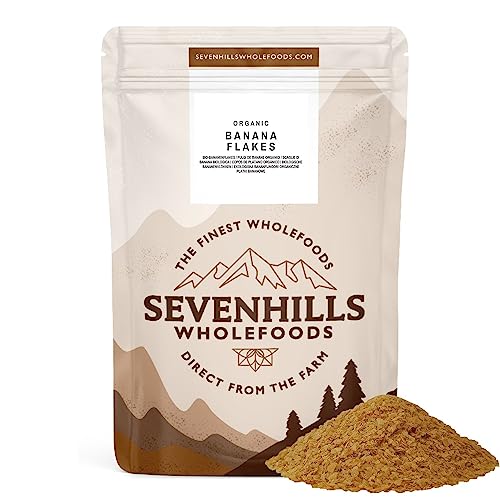 Sevenhills Wholefoods Bio-Bananenflocken (Bananenchips) 400g von sevenhills wholefoods