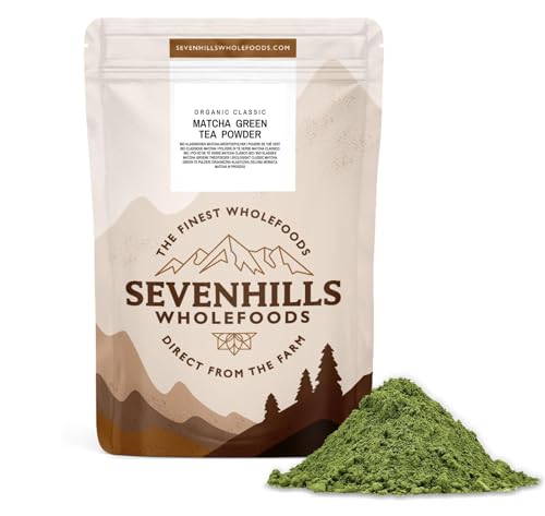 Sevenhills Wholefoods Bio Classic Matcha Grüntee Pulver aus Japan 100g, Uji, Kyoto, Klassiker Sevenhills Wholefoods Bio Classic Matcha Grüntee Pulver aus Japan 100g, Uji, Kyoto, Klassiker von sevenhills wholefoods