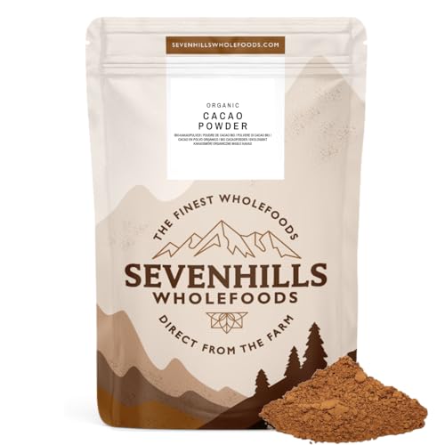 Sevenhills Wholefoods Bio Kakaopulver 1.8kg, Rein und Natürlich, aus Premium Roh Kakaobohnen Sevenhills Wholefoods Bio Kakaopulver 1.8kg, Rein und Natürlich, aus Premium Roh Kakaobohnen von sevenhills wholefoods