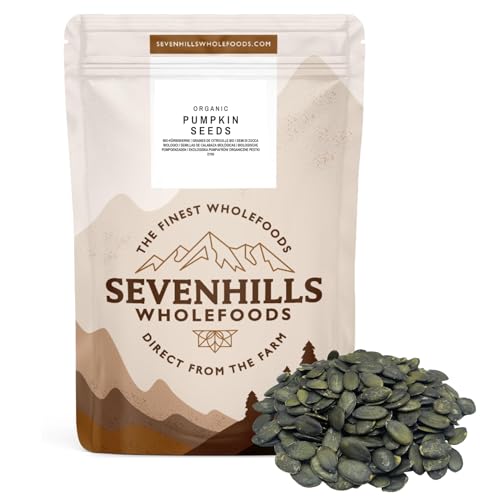 Sevenhills Wholefoods Bio-Kürbiskerne aus Europa 400g, aus Österreich Sevenhills Wholefoods Bio-Kürbiskerne aus Europa 400g, aus Österreich von sevenhills wholefoods