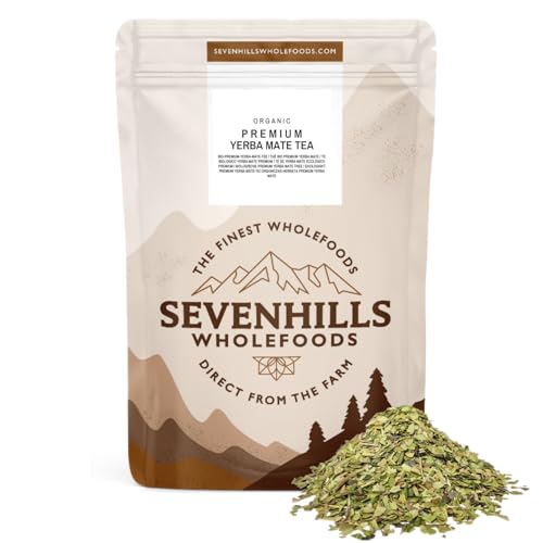 Sevenhills Wholefoods Premium Yerba Mate Tee Bio 400g, Erva Mate, Chimarrao, traditioneller südamerikanischer loser Blatttee Sevenhills Wholefoods Premium Yerba Mate Tee Bio 400g, Erva Mate, Chimarrao, traditioneller südamerikanischer loser Blatttee von sevenhills wholefoods