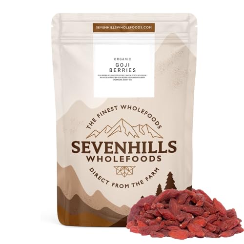 Sevenhills Wholefoods Roh Goji Beeren Bio 1kg von sevenhills wholefoods