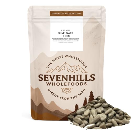 Sevenhills Wholefoods Sonnenblumenkerne Bio Geschält Snack 1.8kg von sevenhills wholefoods