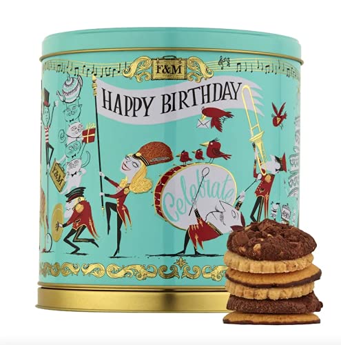 Fortnum and Mason Geburtstagskeksdose mit Musik, Geschenk von several