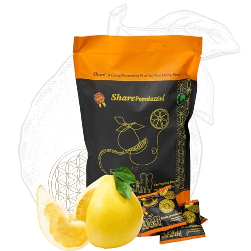 Share Pomelozzini 170g | Original fermentierte natürlich gewachsene Pampelmuse, Dauer der Fermentation mind. 30 Monate, fermentierte Pomelo, Share Swiss AG von Share