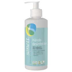 Händedesinfektionsmittel im Pumpspender Händedesinfektionsmittel im Pumpspender von sonett