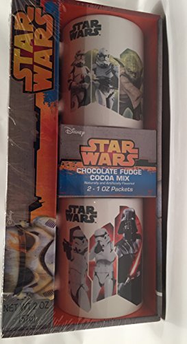 Star Wars Chocolate Fudge Cocoa Mix White Gift Set Star Wars Chocolate Fudge Cocoa Mix White Gift Set von Star Wars