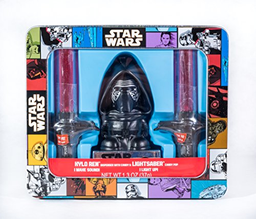 Talking Kylo Ren Dispenser with Lightsabers in Collectible Star Wars Tin Talking Kylo Ren Dispenser with Lightsabers in Collectible Star Wars Tin von Star Wars