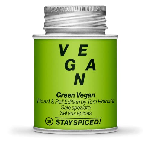 STAY SPICED ! Gewürzmischung | Green Vegan Gewürzsalz | Vegan | Vegetarisch | Für Gemüse, Tofu und Salat | Füllgewicht 60g STAY SPICED ! Gewürzmischung | Green Vegan Gewürzsalz | Vegan | Vegetarisch | Für Gemüse, Tofu und Salat | Füllgewicht 60g von stay spiced!