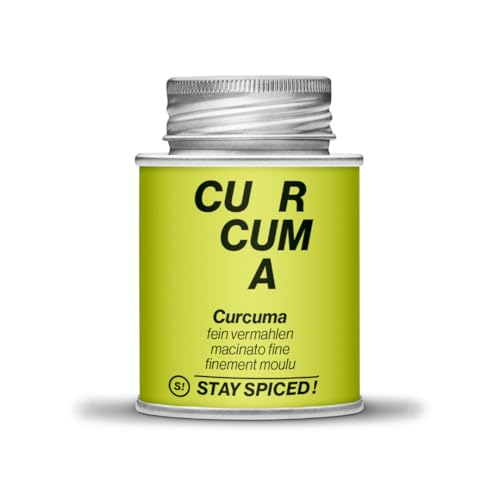 Hochwertiges, fein gemahlenes Kurkuma Gewürz von STAY SPICED ! I Perfekt für deine asiatischen Gerichte und gesunde Smoothies I Curcuma I Kräftige, intensive Farbe I Füllgewicht 70g Hochwertiges, fein gemahlenes Kurkuma Gewürz von STAY SPICED ! I Perfekt für deine asiatischen Gerichte und gesunde Smoothies I Curcuma I Kräftige, intensive Farbe I Füllgewicht 70g von stay spiced!