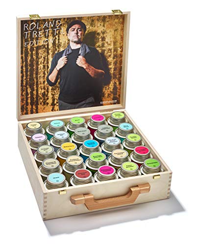 Roland Trettl´s Lieblingsgewürze in schöner Holzbox I 25 Edle Gewürze Geschenkbox I Gewürzset für Mann Frau I 25 x Gewürzmischungen in 170 ml Weißblechdosen I LIMITED EDITION Roland Trettl´s Lieblingsgewürze in schöner Holzbox I 25 Edle Gewürze Geschenkbox I Gewürzset für Mann Frau I 25 x Gewürzmischungen in 170 ml Weißblechdosen I LIMITED EDITION von stay spiced!