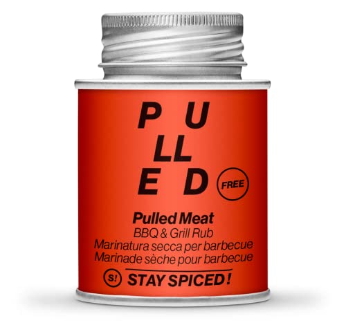 SALZFREIE GEWÜRZMISCHUNG | FREE PULLED MEAT | 170ML SCHRAUBDOSE | FÜLLGEWICHT 70g | STAY SPICED ! | FREI VON SALZ UND ZUCKER | OHNE ZUGESETZE ALLERGENE | OHNE KNOBLAUCH | OHNE ZWIEBEL SALZFREIE GEWÜRZMISCHUNG | FREE PULLED MEAT | 170ML SCHRAUBDOSE | FÜLLGEWICHT 70g | STAY SPICED ! | FREI VON SALZ UND ZUCKER | OHNE ZUGESETZE ALLERGENE | OHNE KNOBLAUCH | OHNE ZWIEBEL von stay spiced!