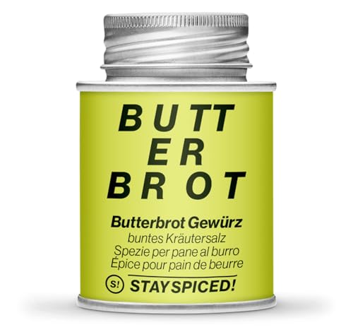 STAY SPICED ! Butterbrot Gewürz | Mit Blüten | Stullengewürz | Perfekt für jede Jause | Füllgewicht 45g | in edler Weißblechdose STAY SPICED ! Butterbrot Gewürz | Mit Blüten | Stullengewürz | Perfekt für jede Jause | Füllgewicht 45g | in edler Weißblechdose von stay spiced!