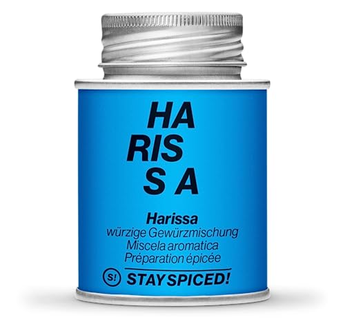 STAY SPICED ! Harissa Gewürzmischung I NENI I HAYA MOLCHO I Levante Küche I perfekt für Vegetarisch und Vegan I 100% natürliche Inhaltsstoffe von stay spiced!