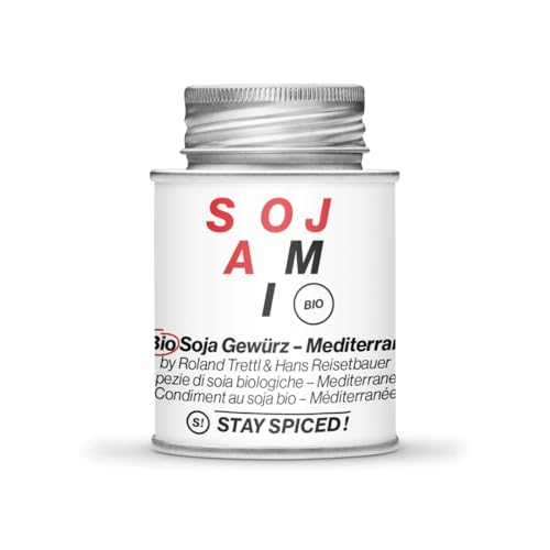 STAY SPICED ! I SOJAMI I Natürlicher BIO Geschmacksverstärker von Roland Trettl und Hans Reisetbauer I ohne künstliche Geschmacksverstärker I Sojami I High Protein 35g I Salzarm I Füllgewicht 90g von stay spiced!