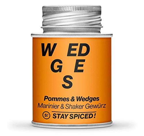 Pommes & Wedges Gewürz von STAY SPICED ! I Edles Kartoffelgewürz für Groß und Klein I BBQ Gewürz für alle Kartofellgerichte I 170 ml von stay spiced!