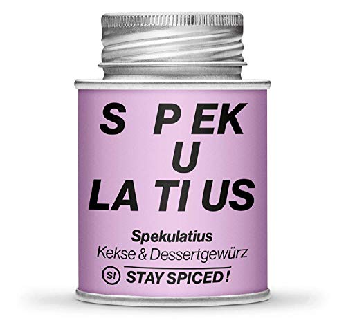 STAY SPICED ! Spekulatius Gewürzzubereitung I Winter Weihnachten- Gewürze I Verpackt in 170 ml Schraubdose STAY SPICED ! Spekulatius Gewürzzubereitung I Winter Weihnachten- Gewürze I Verpackt in 170 ml Schraubdose von stay spiced!