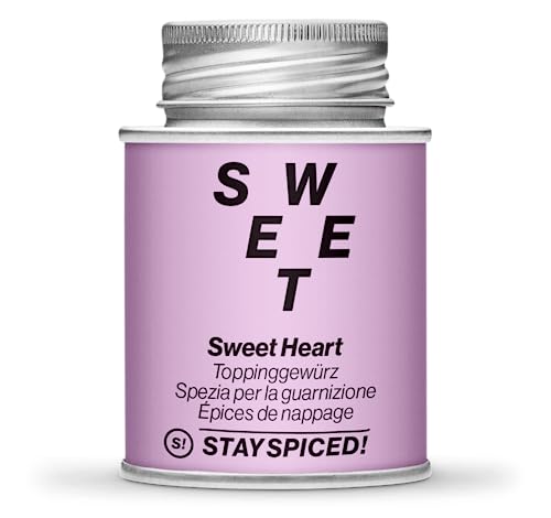 STAY SPICED ! - Sweet Heart Toppinggewürz I NENI I HAYA MOLCHO I Levante Küche I perfekt für Nachspeisen I 100% natürliche Inhaltsstoffe von stay spiced!