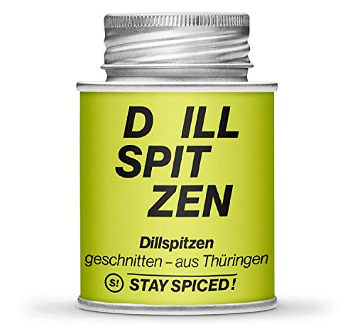 Stay Spiced! Dillspitzen - geschnitten I aus Thüringen I verpackt in 170 ml Schraubdose Stay Spiced! Dillspitzen - geschnitten I aus Thüringen I verpackt in 170 ml Schraubdose von stay spiced!