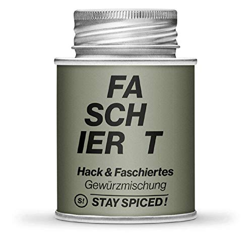 Stay Spiced! Faschiertes & Hackbraten Gewürzmischung I verpackt in 170 ml Schraubdose Stay Spiced! Faschiertes & Hackbraten Gewürzmischung I verpackt in 170 ml Schraubdose von stay spiced!