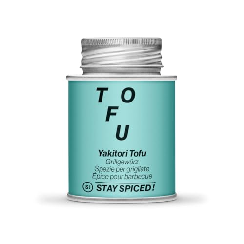 Stay Spiced! Yakitori Tofu - Grillgewürz - Das perfekte Gewürz für Tofu | verpackt in 170ml Schraubdose | Füllgewicht 90g Stay Spiced! Yakitori Tofu - Grillgewürz - Das perfekte Gewürz für Tofu | verpackt in 170ml Schraubdose | Füllgewicht 90g von stay spiced!