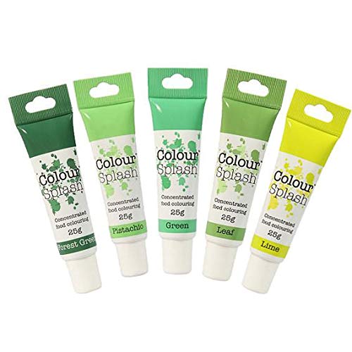 Greens Gel Food Colouring Set - 5 Pack Greens Gel Food Colouring Set - 5 Pack von Stef's