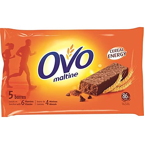 Ovomaltine - 100G Energieriegel - Lot De 4 - Preis pro Los - Schnelle Lieferung von süßer Snack