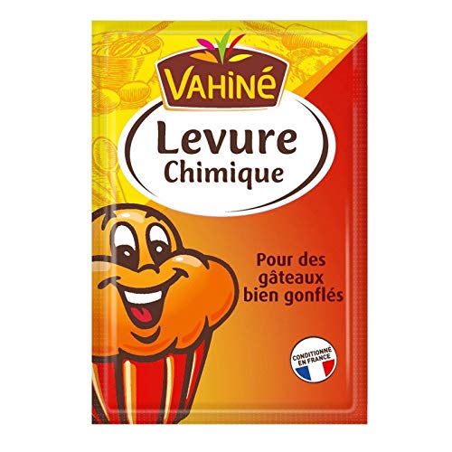 Vahiné - Backpulver 55G - Lot De 4 - Preis pro Los - Schnelle Lieferung von süßer Snack