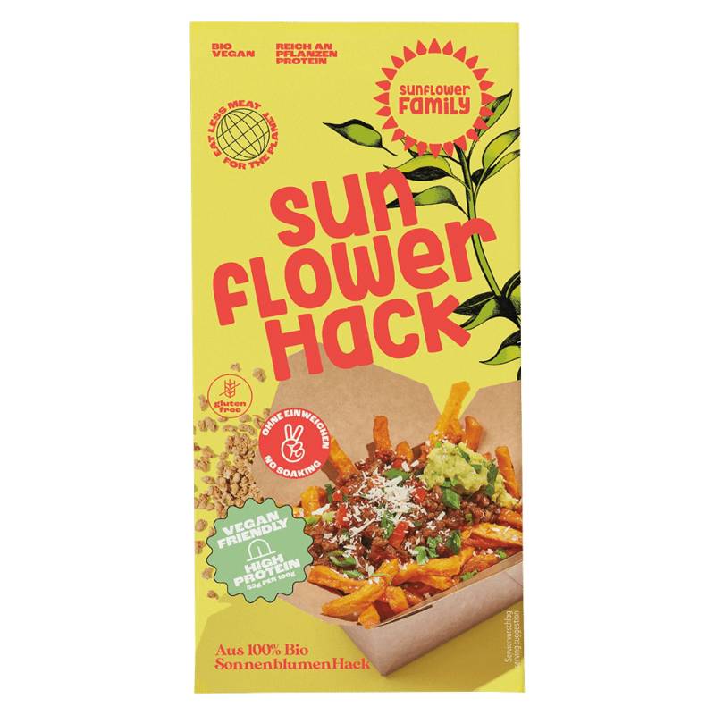 Bio Sonnenblumen Hack Pur von sunflower Family