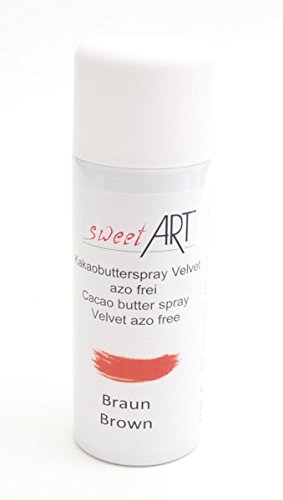 Farbspray Braun Kakaobutter Velvet 400 ml Farbspray Braun Kakaobutter Velvet 400 ml von sweetART Germany