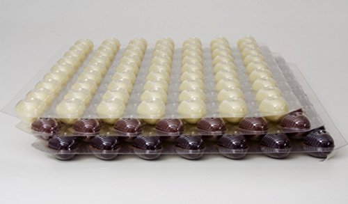 189 Stk. 3-Set Mini Schokoladenherz Hohlkörper gemischt von sweetART Germany