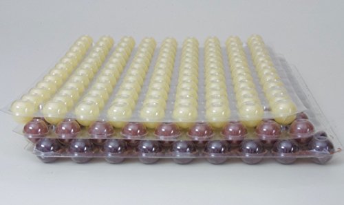 324 Stk. 3-Set Mini Schokoladen Hohlkugeln - Praline Hohlkörper gemischt von sweetART Germany