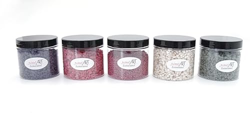 5 Set – Kristallisierte Blüten/Blätter je 120 g von sweetART Germany