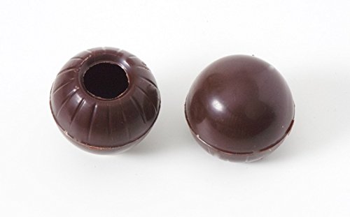 504 Schokoladen Trüffel Hohlkugeln - Praline Hohlkörper edelbitter mit Rezeptvorschlag von sweetART Germany